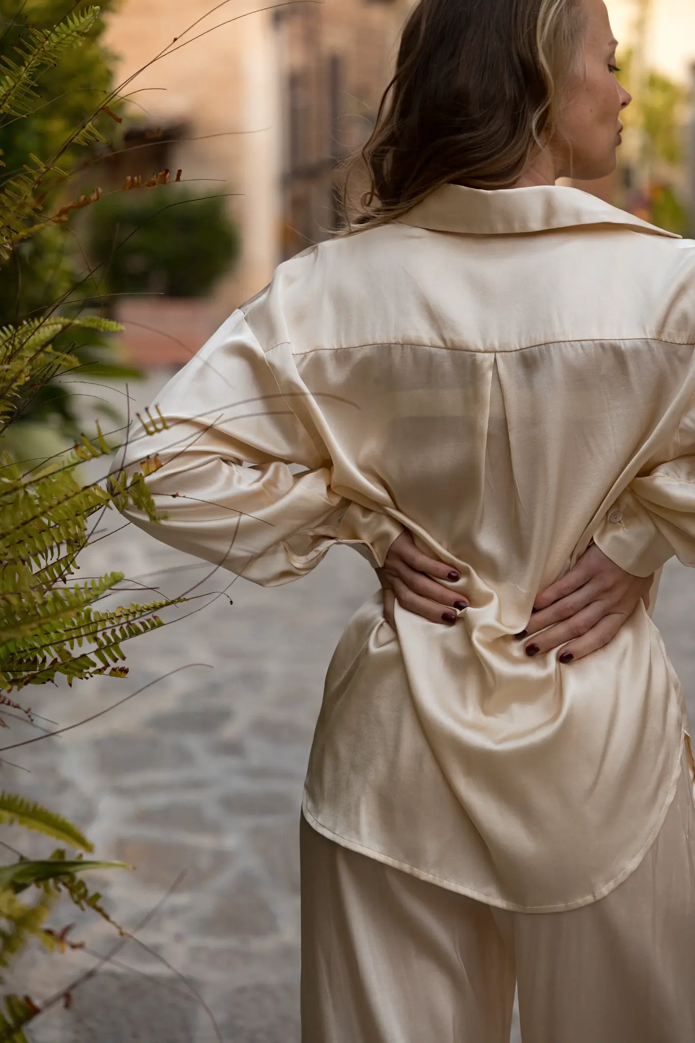 Ivoire Silk Shirt