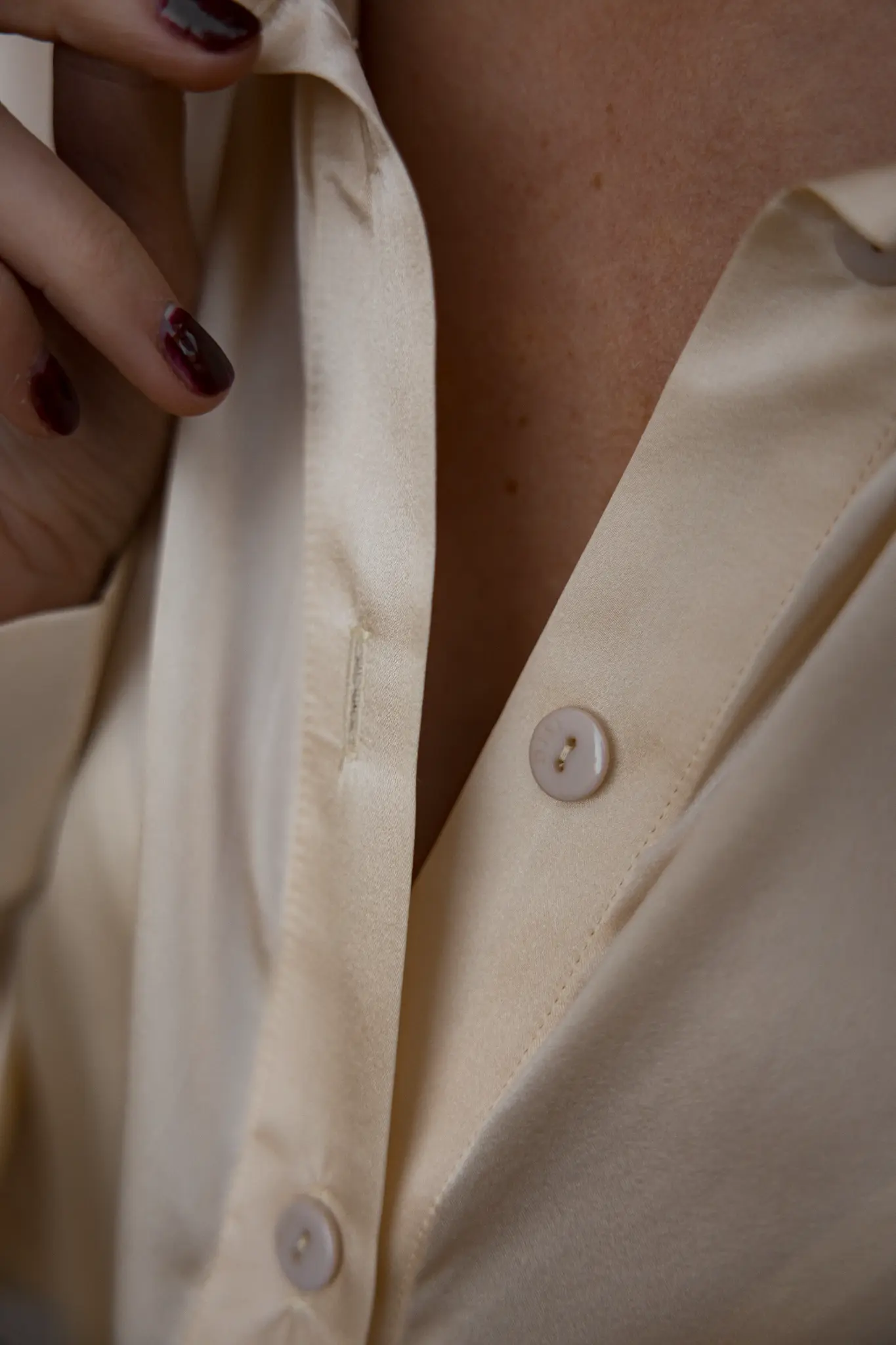 Ivoire Silk Shirt