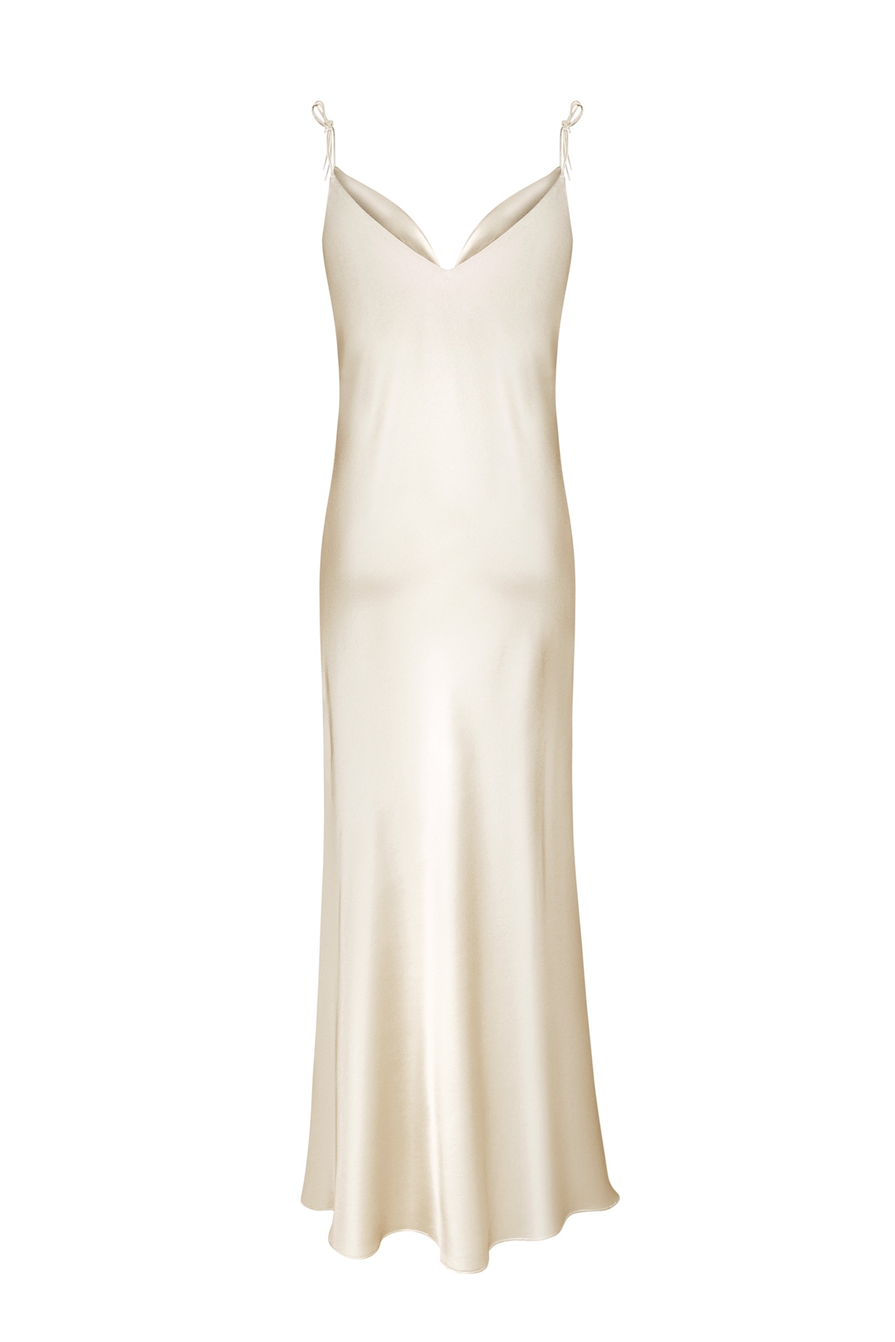 Ivoire Silk Dress