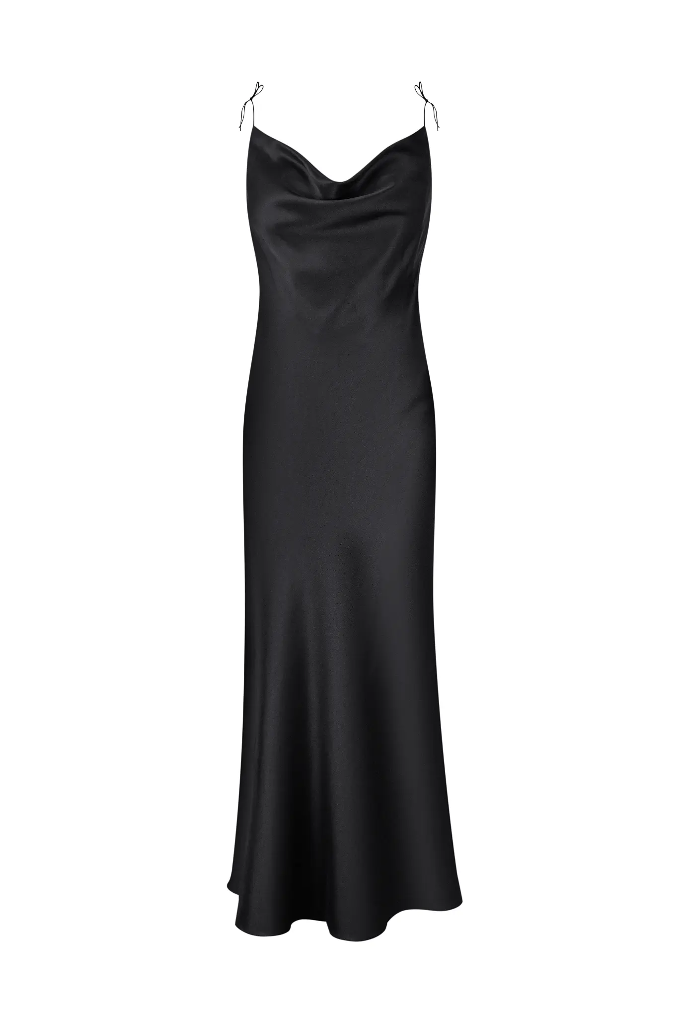 Noir Silk Dress