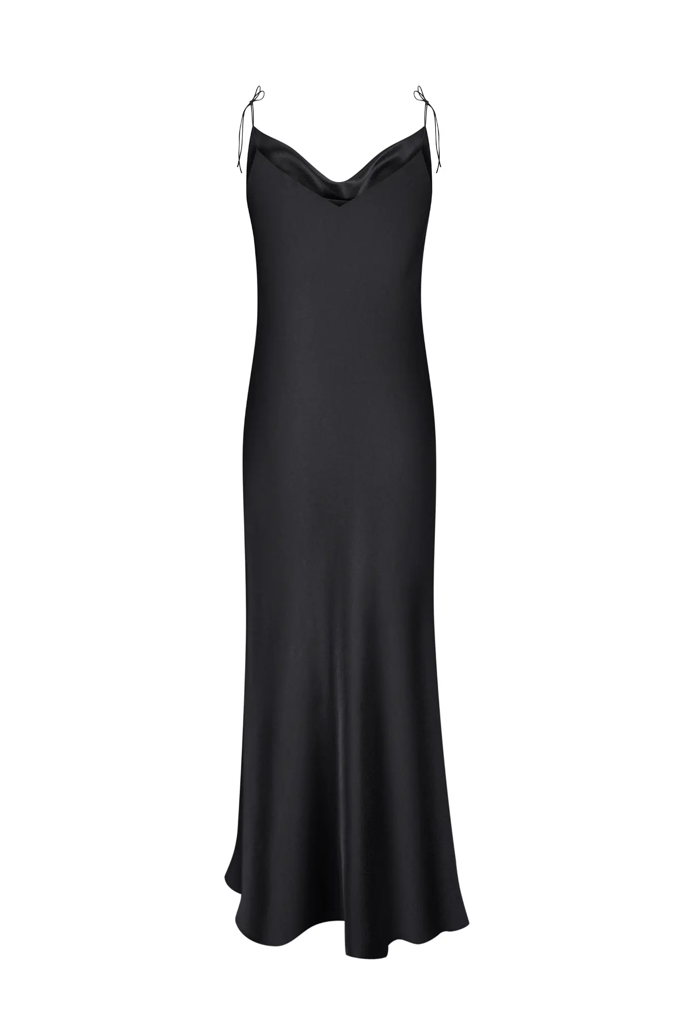 Noir Silk Dress