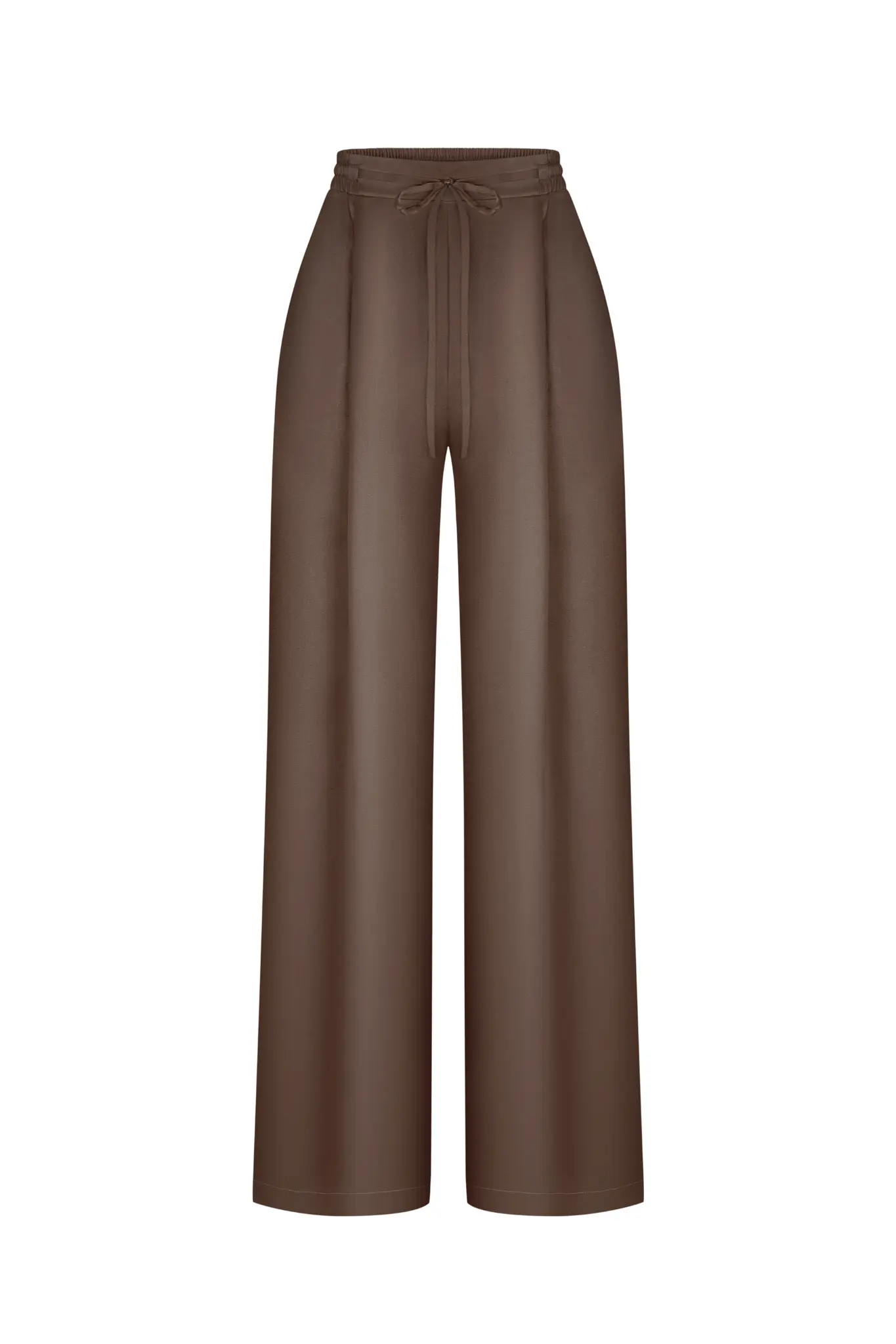 Cacao Silk Trousers