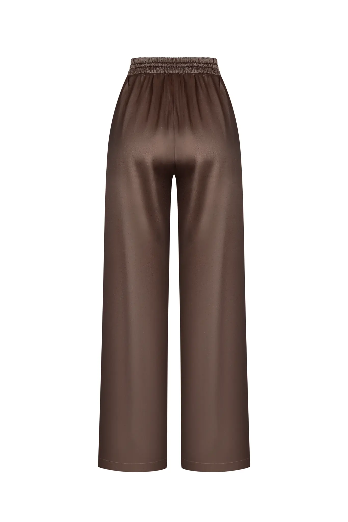 Cacao Silk Trousers