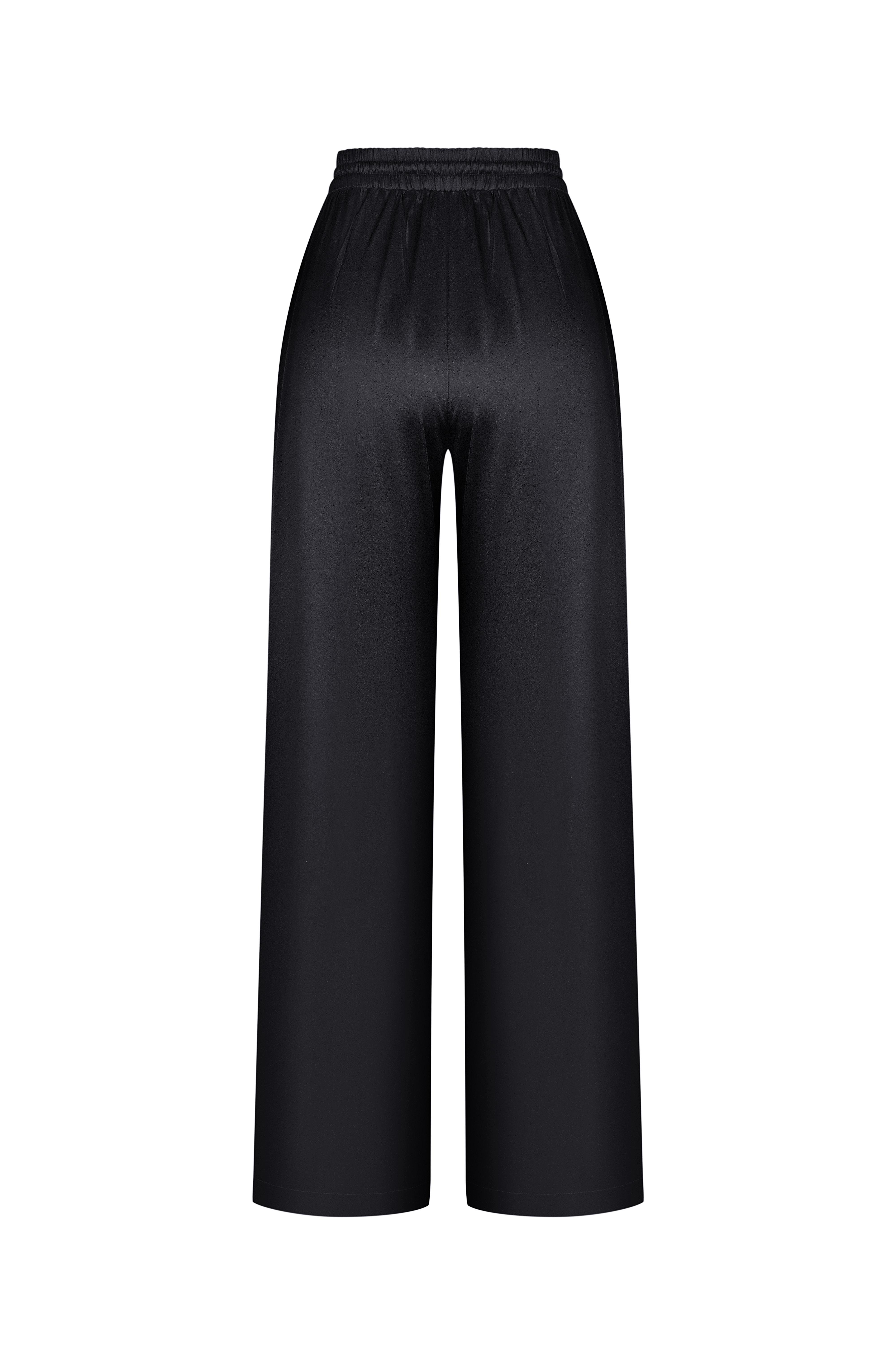 Noir Silk Suit