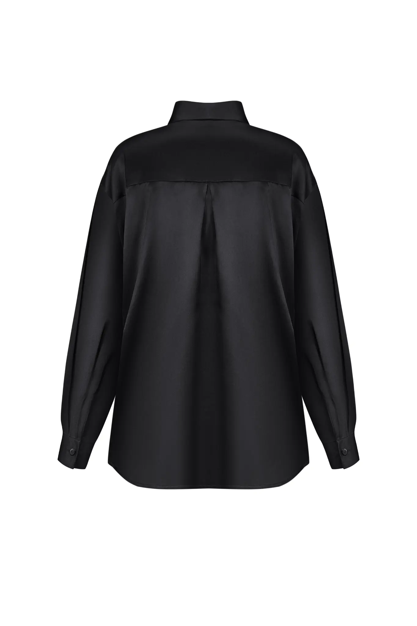 Noir Silk Shirt