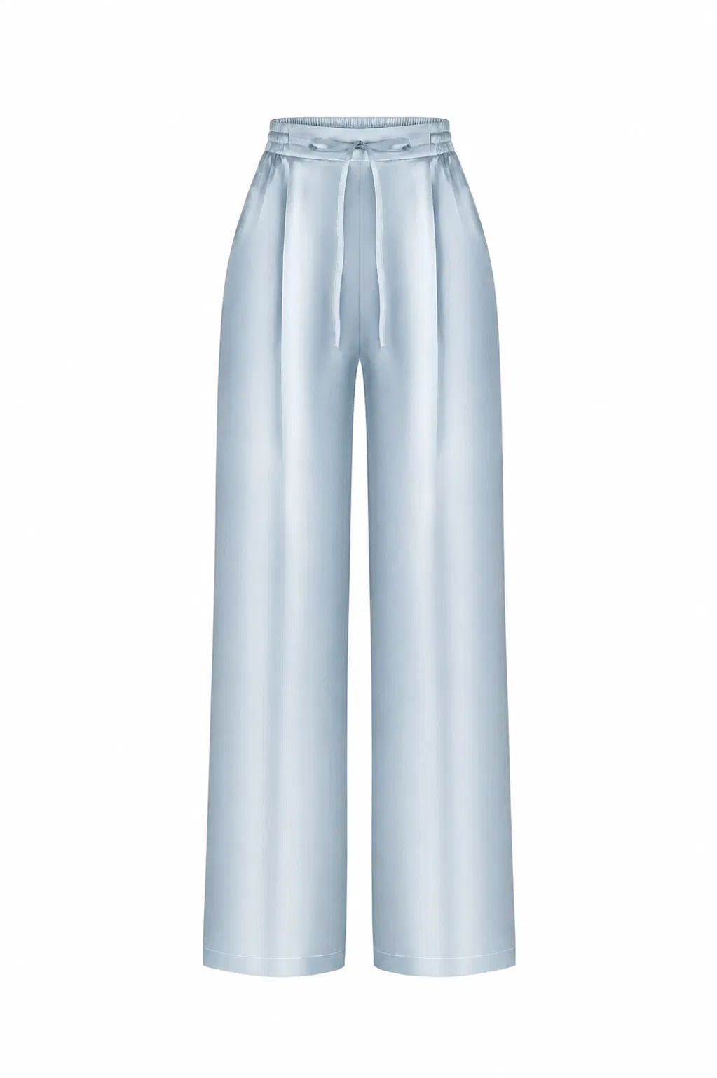 Bleu Silk Suit