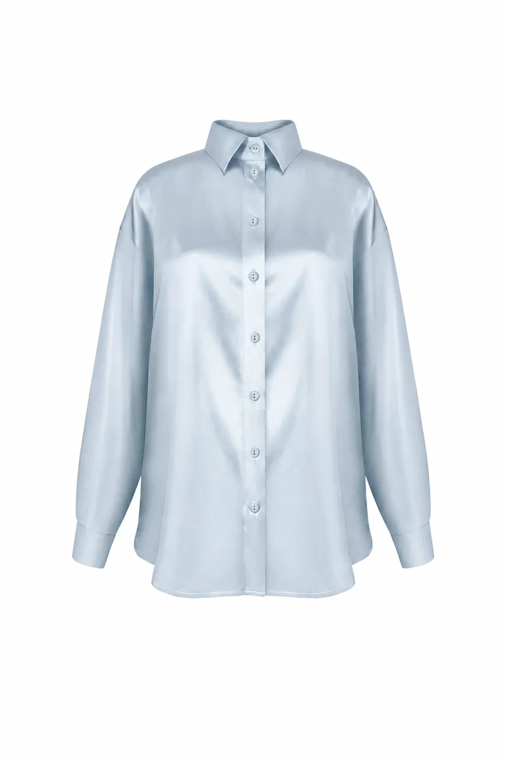 Bleu Silk Suit