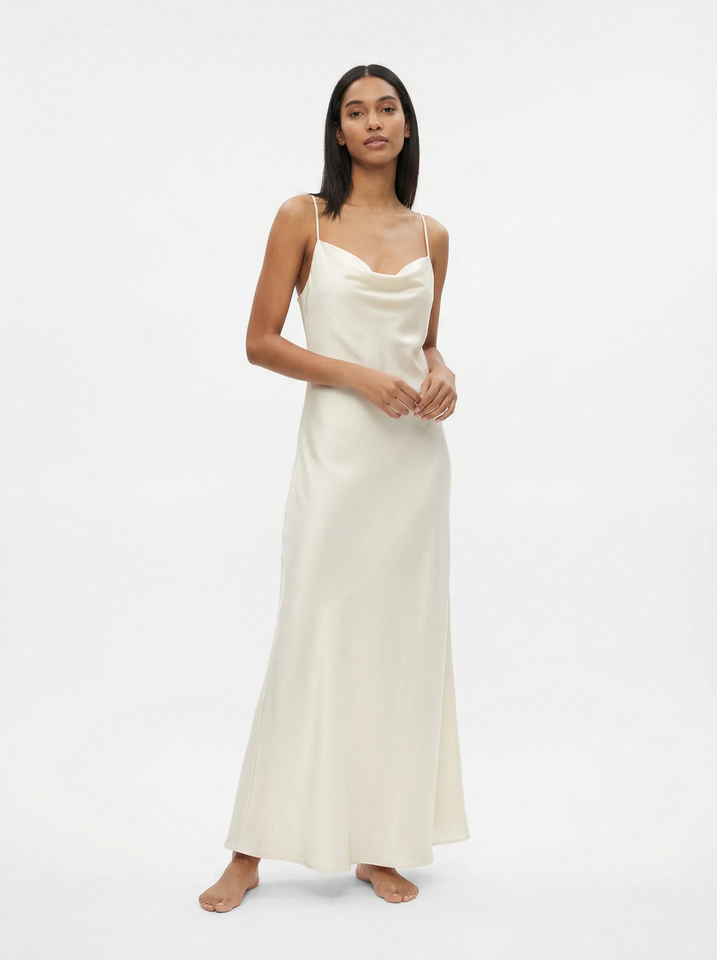 Ivoire Silk Dress